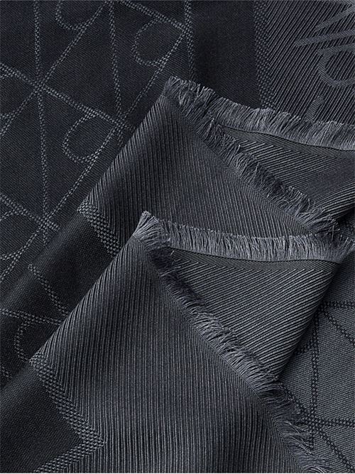 Sciarpa nera in modal Calvin Klein | LV04D8063GUB1